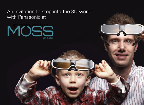 Moss 3D Event Invitation