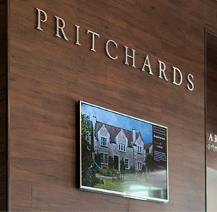 Wall mounted television prichards estate agents bath