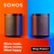 Limited Offer! SONOS PLAY:1 Two Room Starter Set