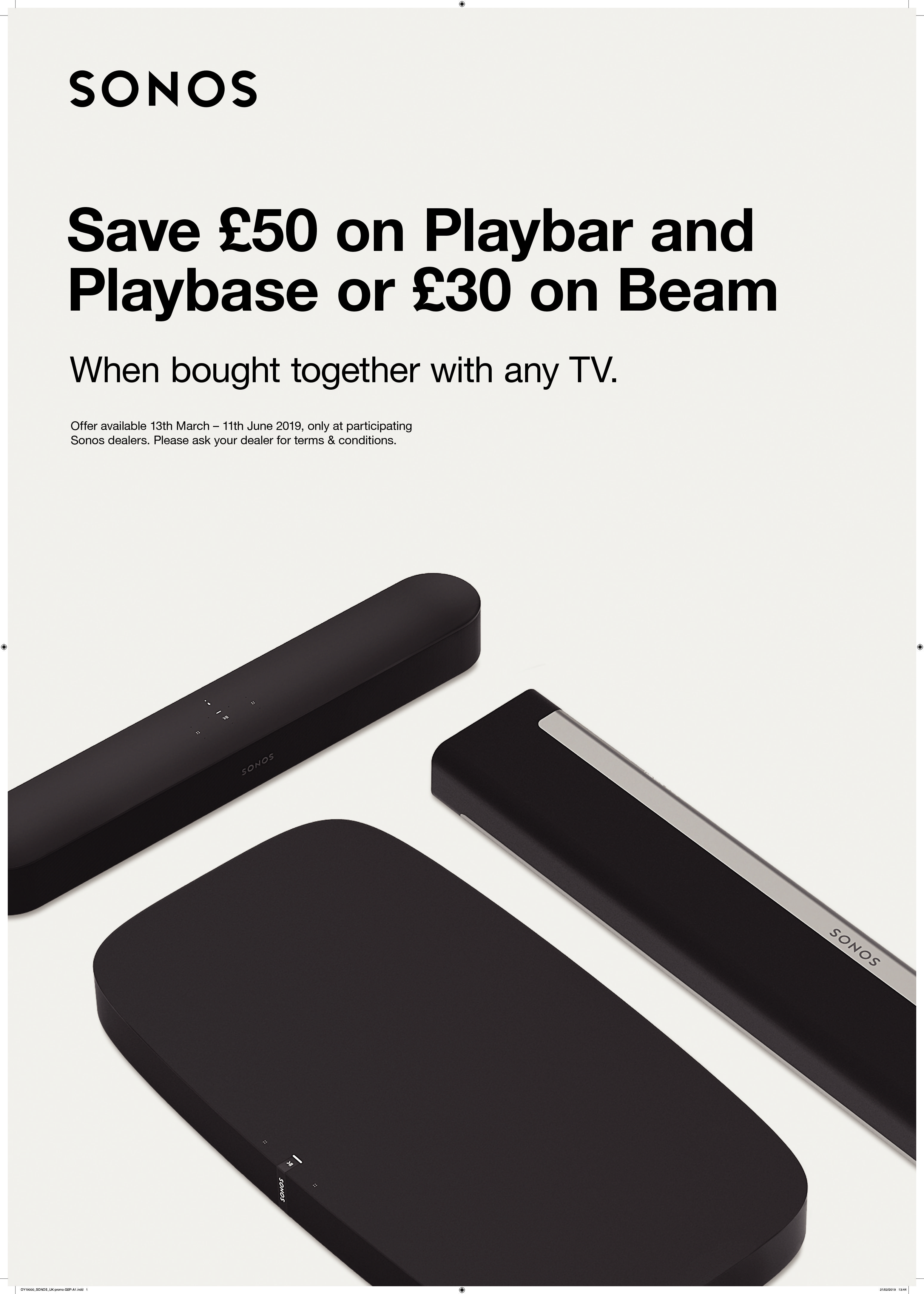 Save up to £50 on Sonos at Moss of Bath